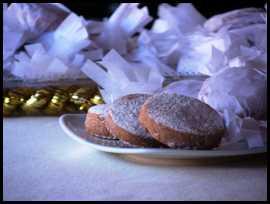 Polvorones caseros miniatura Sobada tradicional de La Rioja