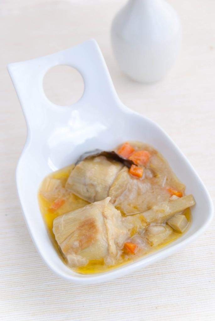 Alcachofas en escabeche
