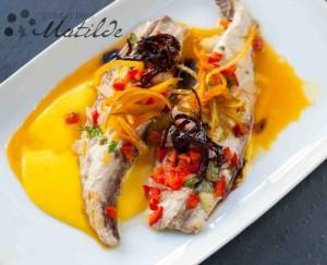 Jurel marinado con cítricos