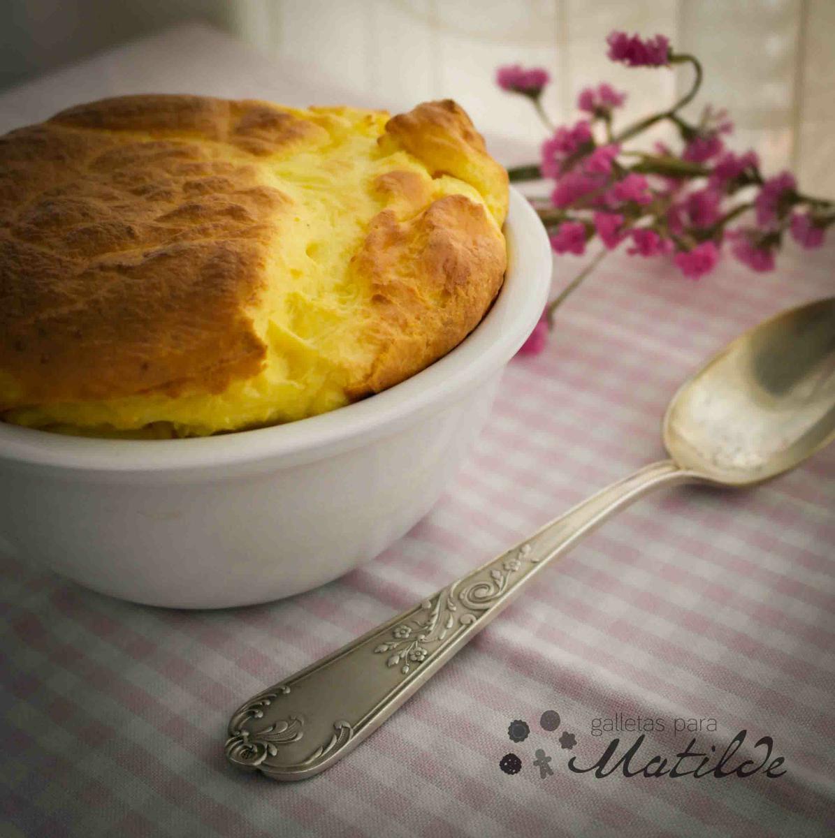 Soufflé o suflé de queso