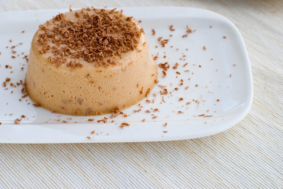 Panna cotta o panacota de turrón