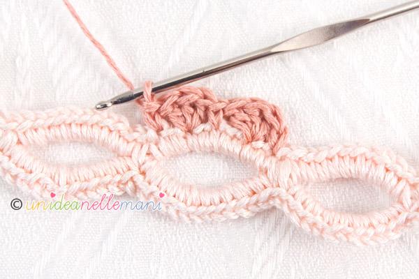 fascia con fiore all