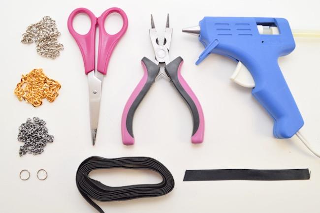 cinta pelo cadenas materiales