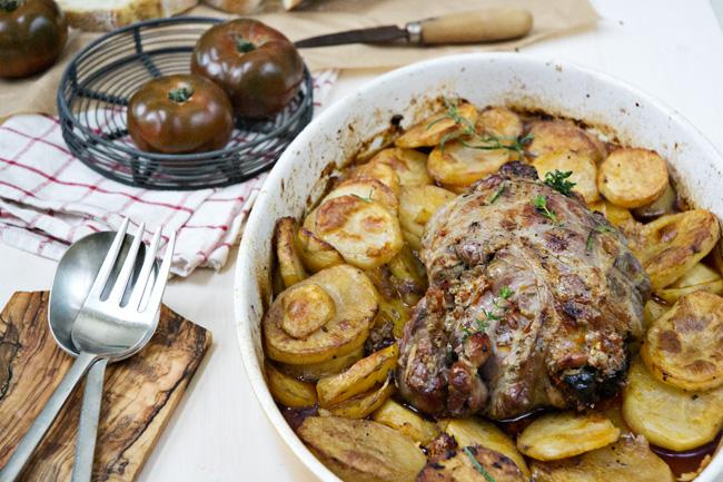 pierna de cordero asada horiz Menú de Navidad 2014