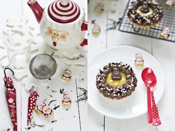 tartaletas choco naranja collage Menú de Navidad 2014