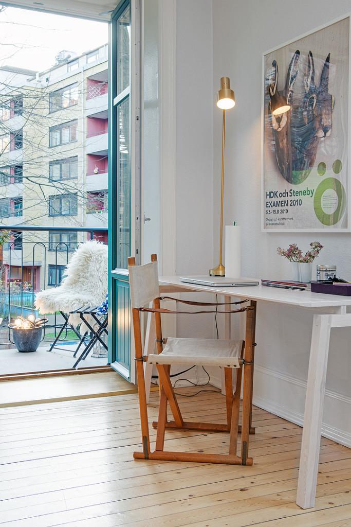 Estilo nórdico con detalles vintage