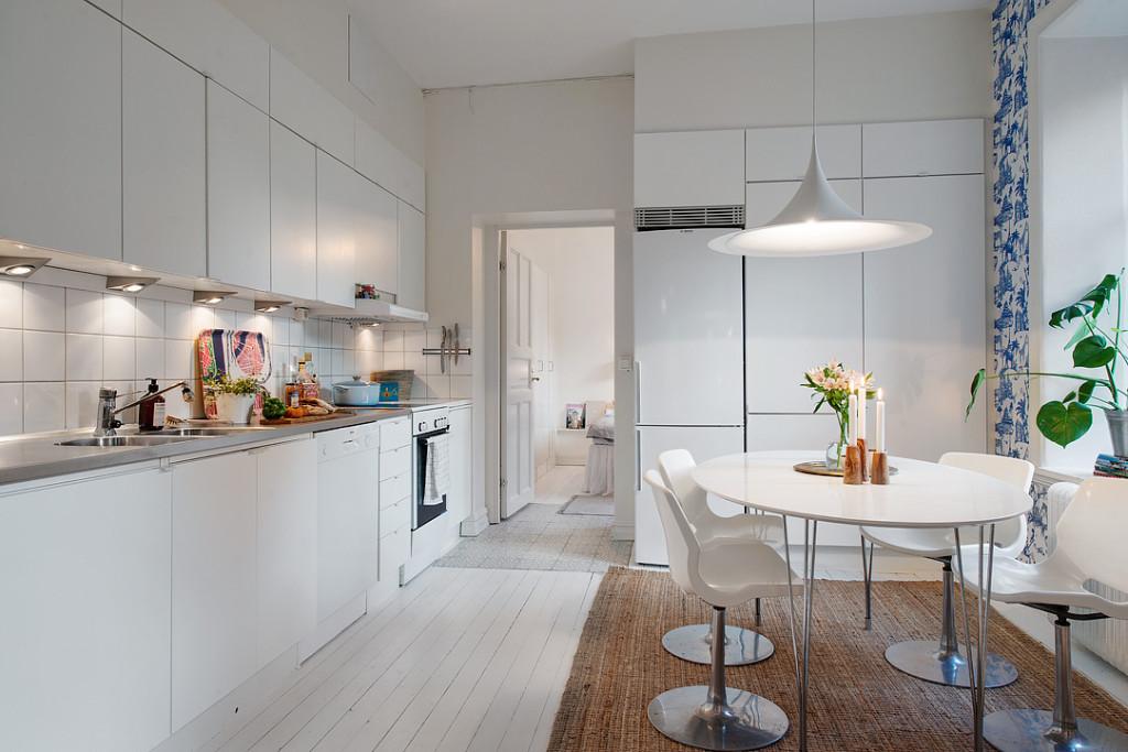 Estilo nórdico con detalles vintage