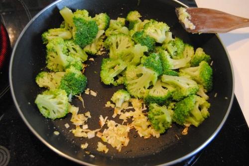 brócoli horneado con calabaza