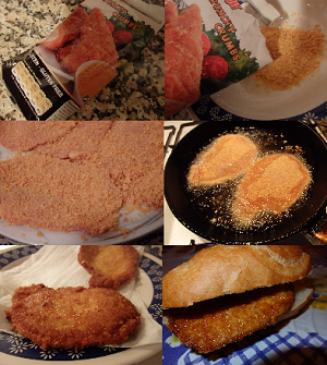 filetes empanados paso a paso