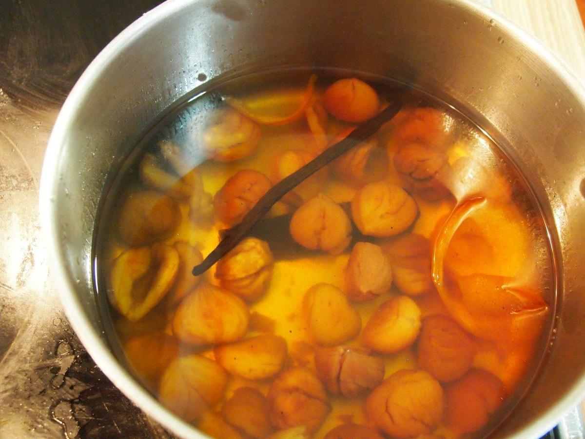 castañas confitadas marrons glacés