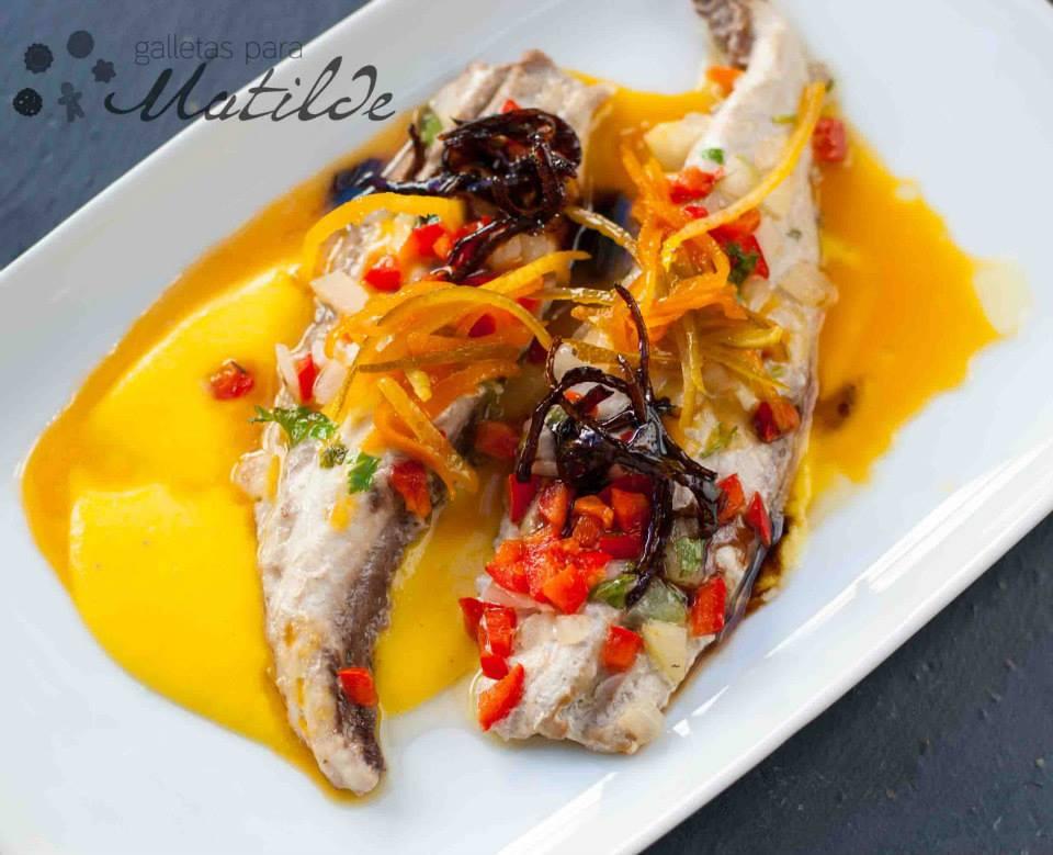 Jurel marinado con cítricos