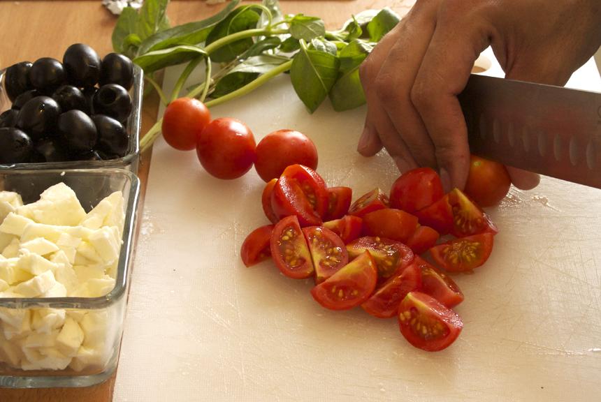 Receta ensalada de Pasta mediterranea