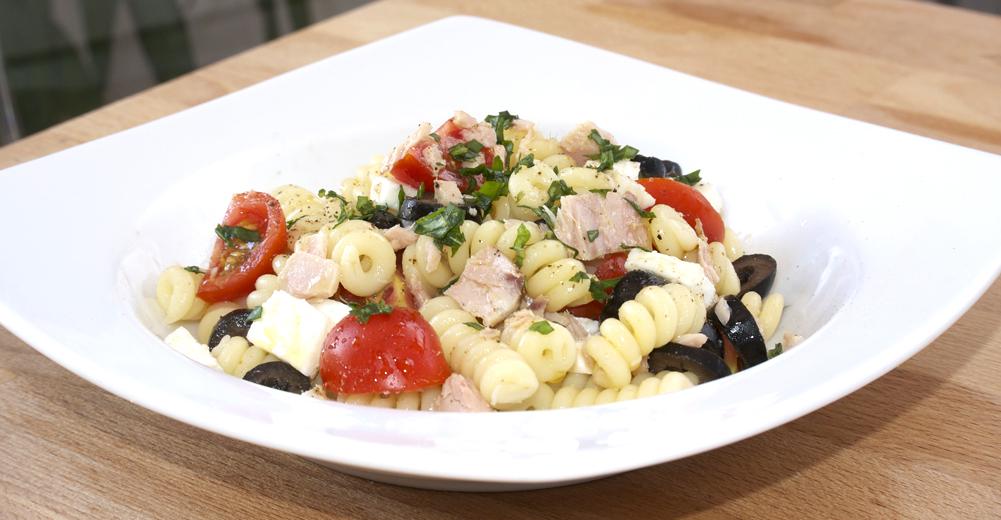 Receta ensalada de Pasta mediterranea