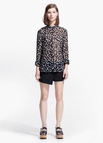 moda mango estampada