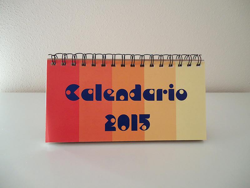 Calendario 2015 sobremesa packaging