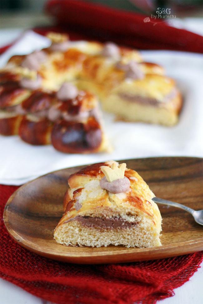 Roscón de Reyes para niños, Roscón, Receta para Navidad, Postres Navideños, Roscón relleno de trufa, Agenda Menuda, Roscón de Marietta, Postres en Navidad, Sweets and Gifts, Repostera Murciana, Blogueras food