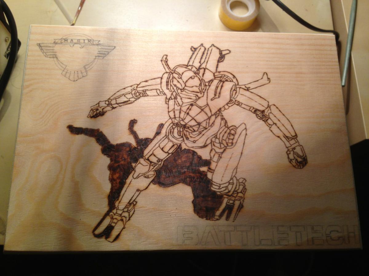 Battletech - Spider (Boceto casa sucesora)