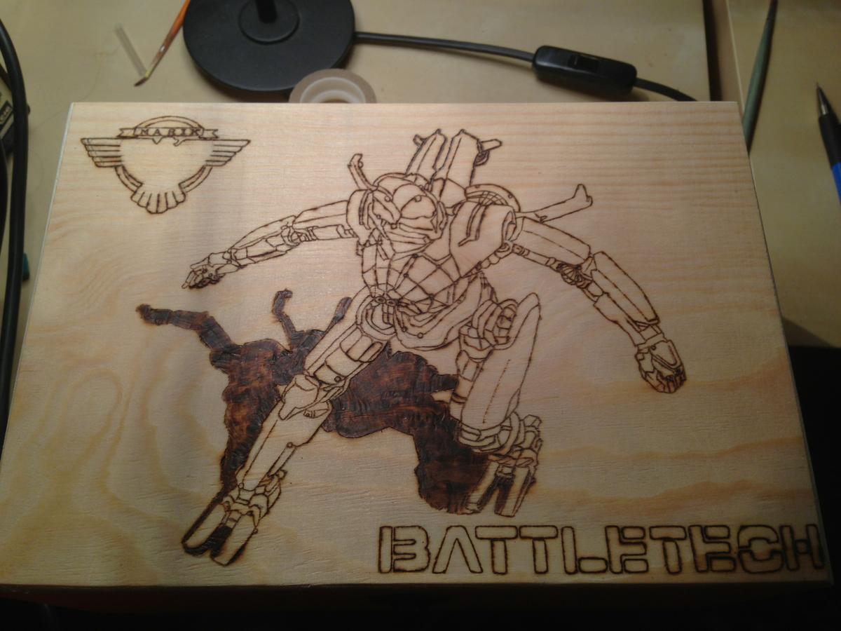 Battletech - Spider (Grabado casa sucesora)