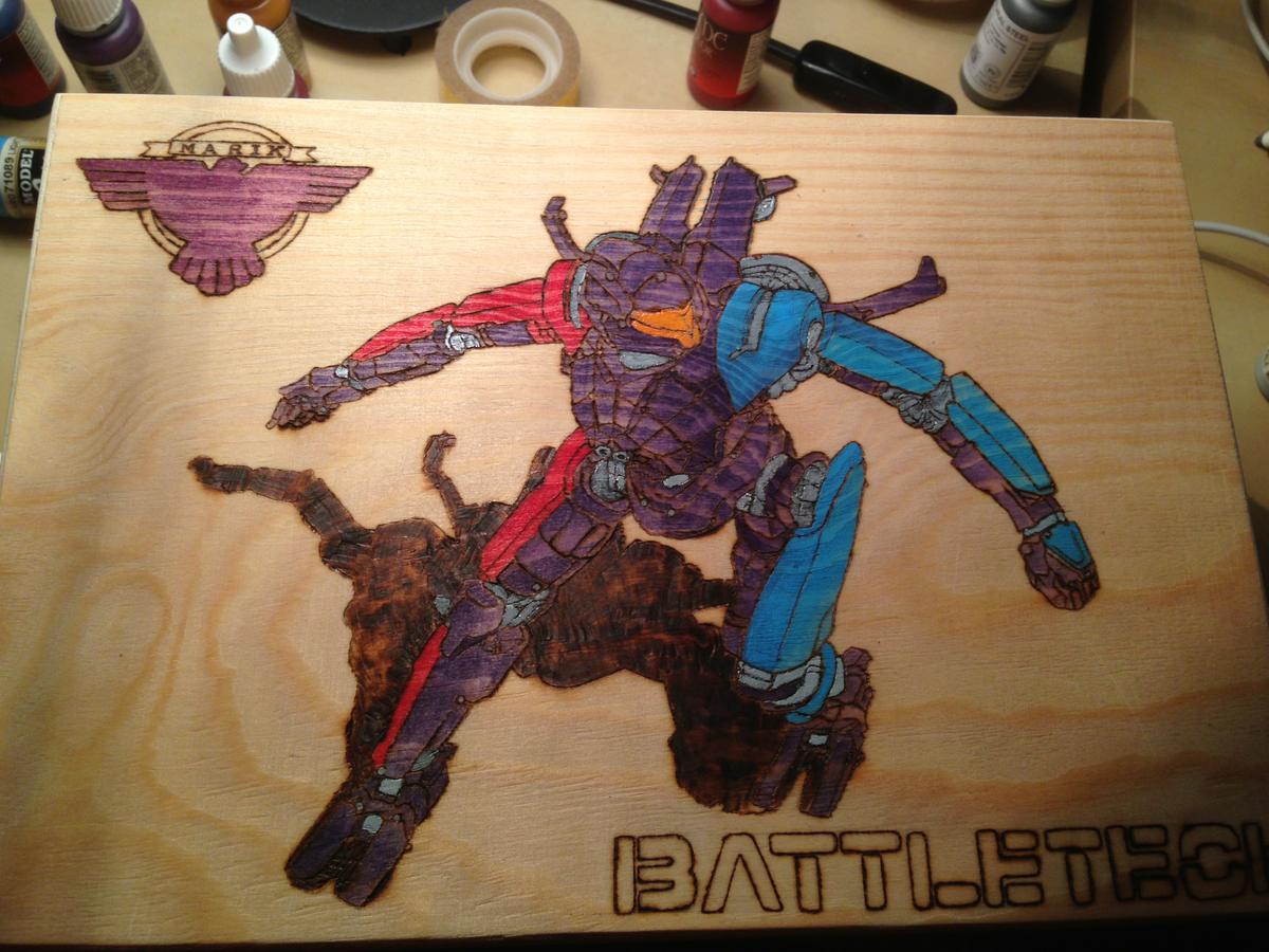 Battletech - Spider (Colores base)