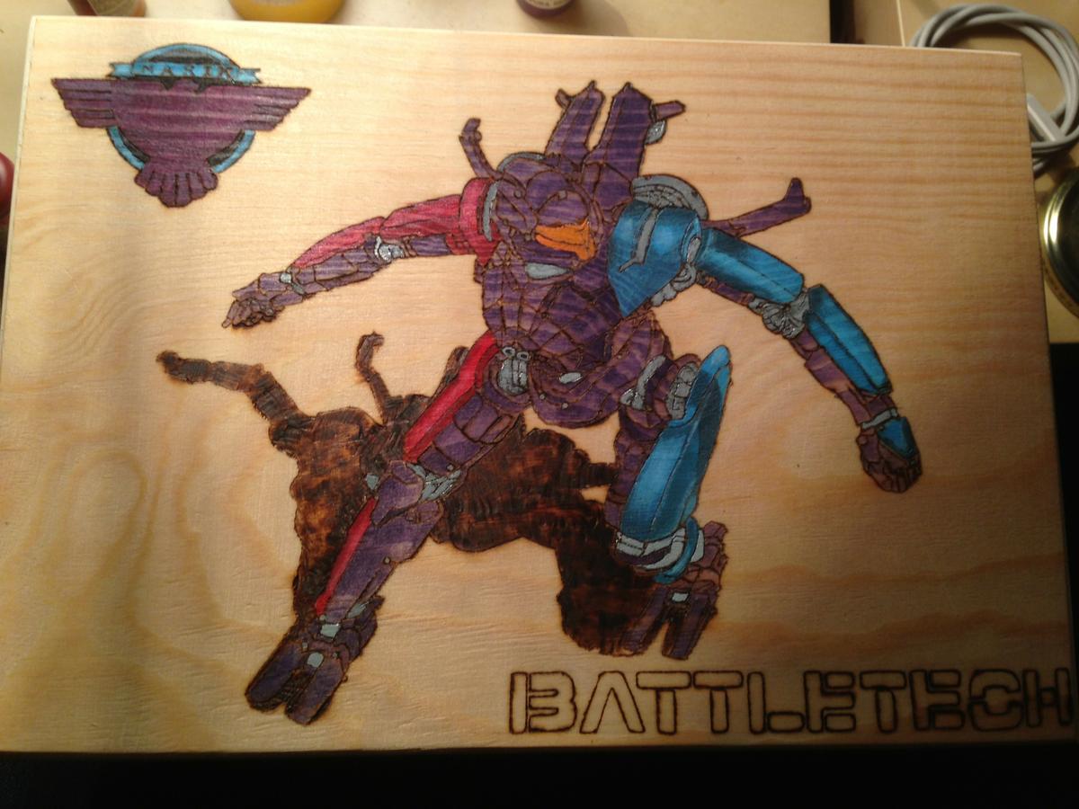 Battletech - Spider (Primeros matices de color)