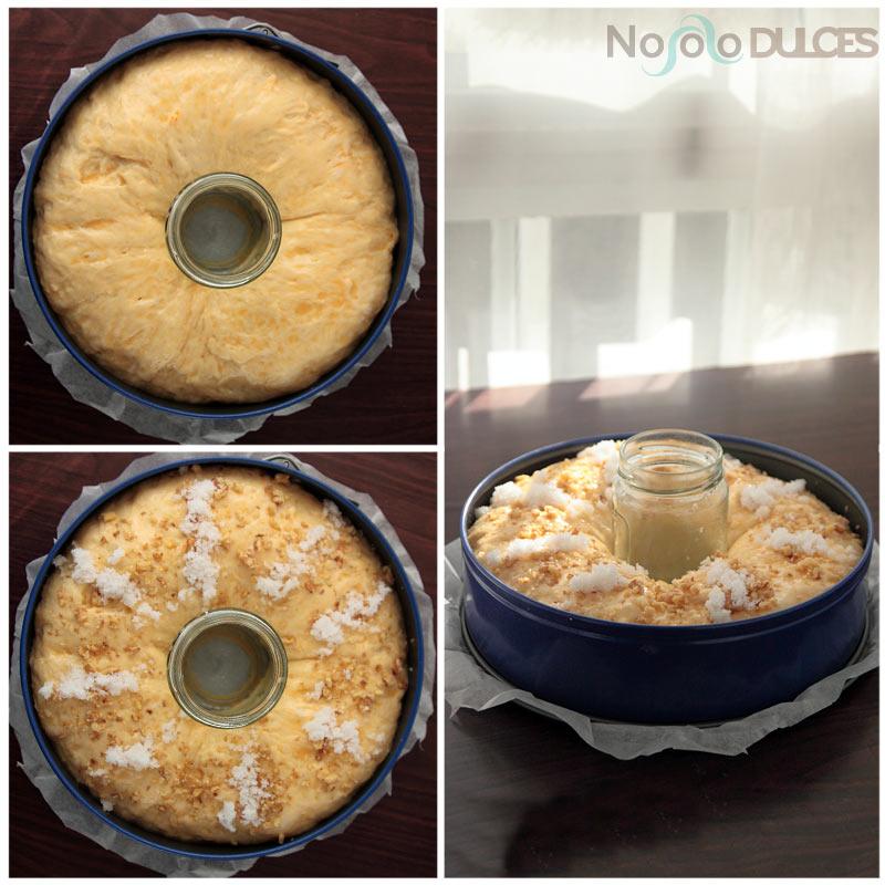 No solo dulces - Receta roscón de reyes chocolate blanco frambuesas