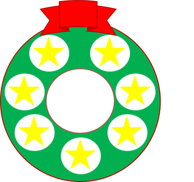 Corona estrella amarilla