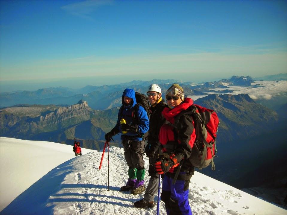 Descenso-de-la-cima-del-Mont-Blanc