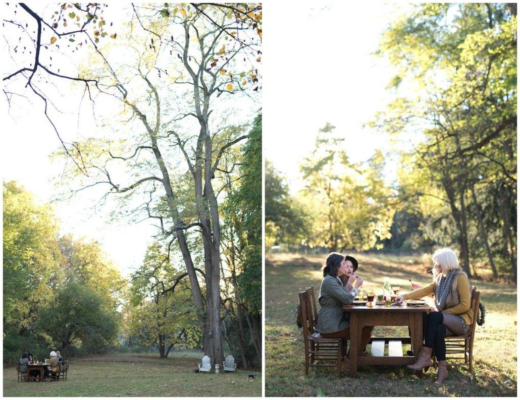 Fiesta rústica entre amigas