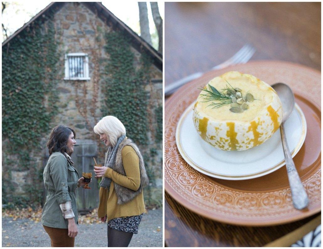 Fiesta rústica entre amigas