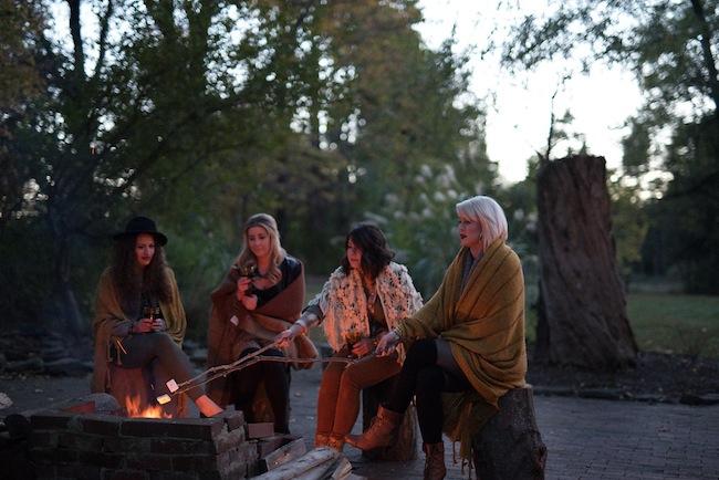 Fiesta rústica entre amigas
