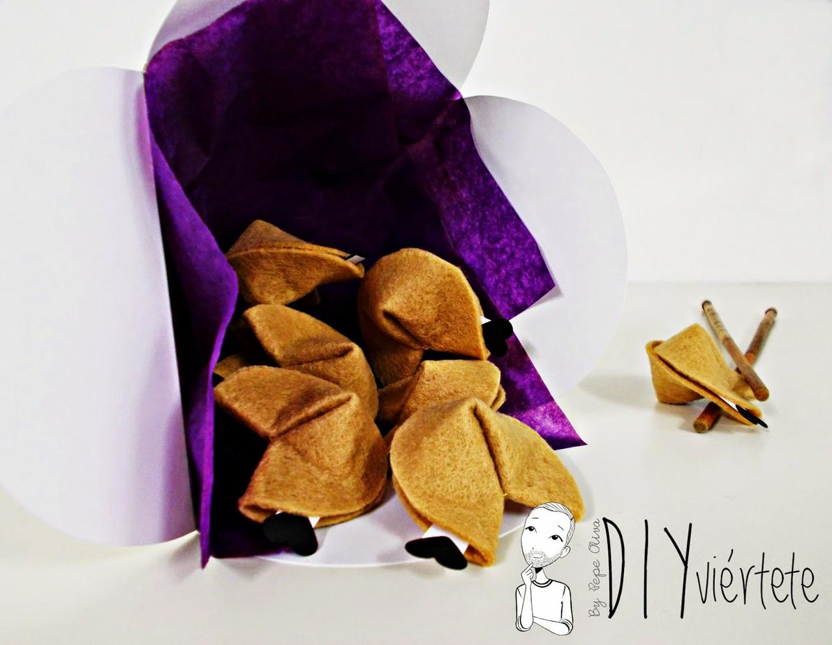 #BLOGERSANDO-diy-propósitos 2015-propósitos año nuevo-galletas de la fortuna-fieltro-papiroflexia-japonés-galletas de la suerte-deseos-1