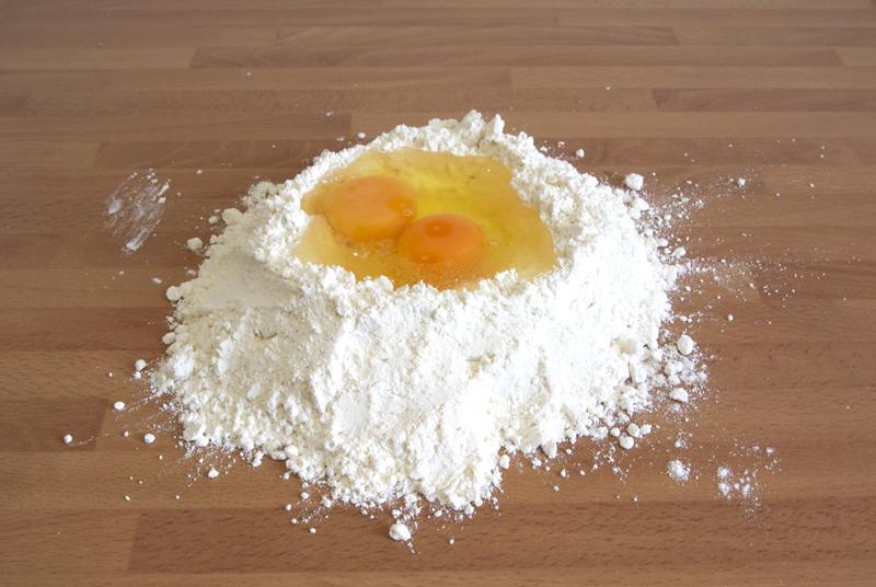Receta pasta fresca al huevo