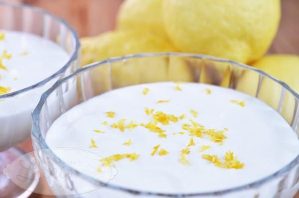 Mousse rápida de limón