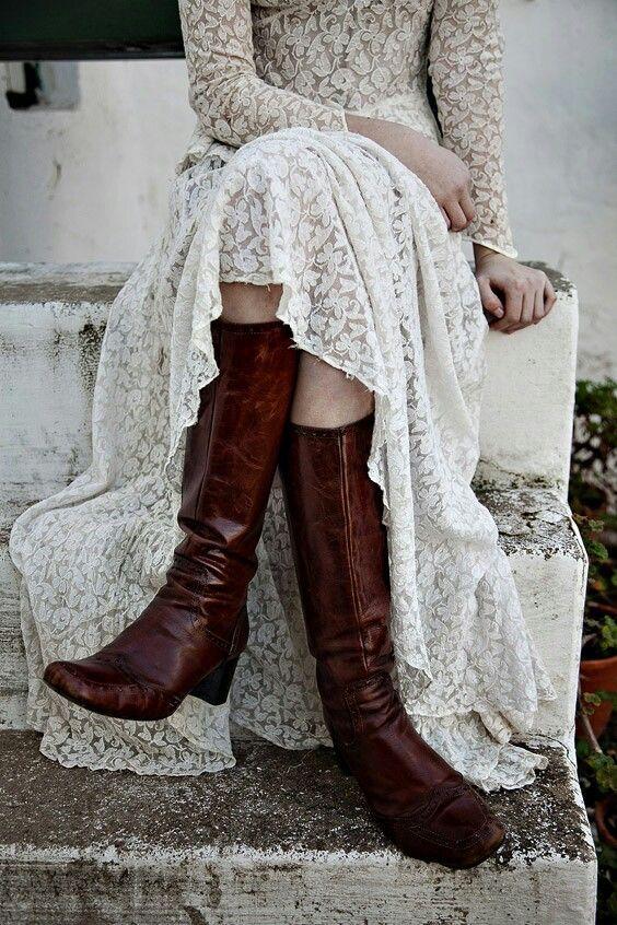 Botas para novias