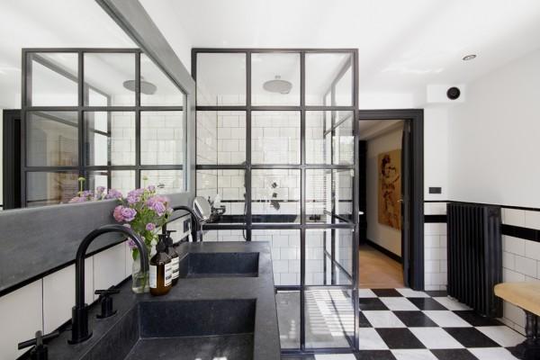 baño de estilo industrial 5