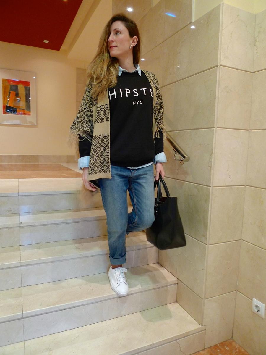 poncho hipster livelovepolly by paula casielles