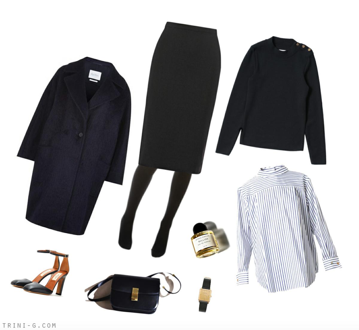Trini blog| Winter navy outfit