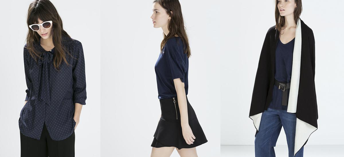 NUESTRA MODA SERA LEYENDA AZUL MARINO ZARA