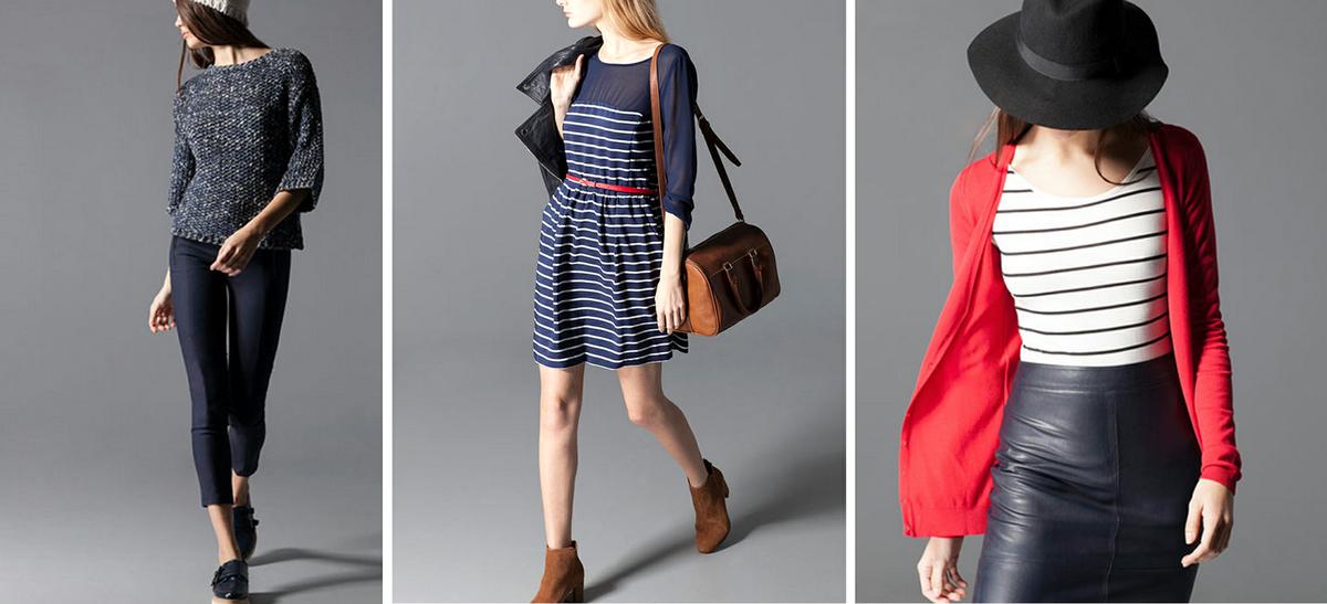 NUESTRA MODA SERA LEYENDA AZUL MARINO STRADIVARIUS