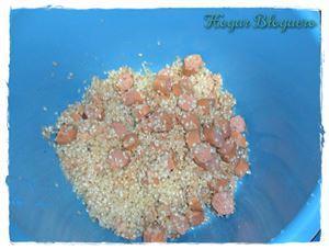 Arroz Atún Salchichas