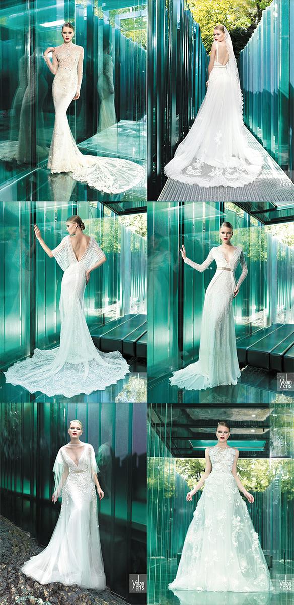 Varios modelos de la colección Vintage Couture