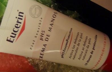 crema de manos nutritiva de eucerin