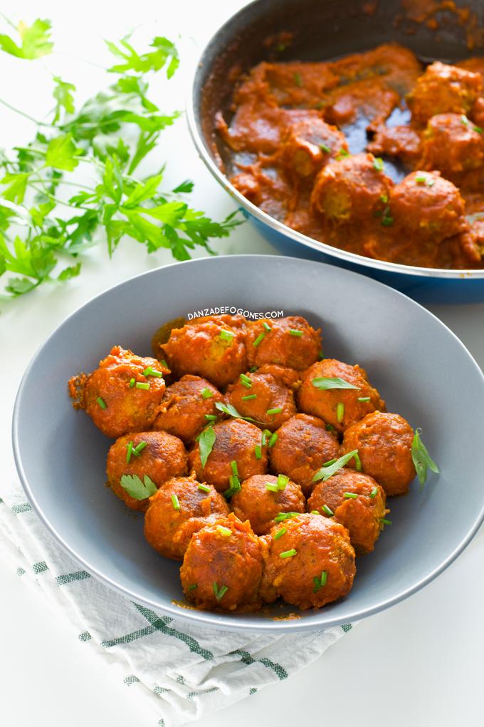 Albonigas Veganas | danzadefogones.com #danzadefogones #vegano #vegana #receta