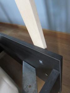 Fijación de cabecero a la estructura de la cama