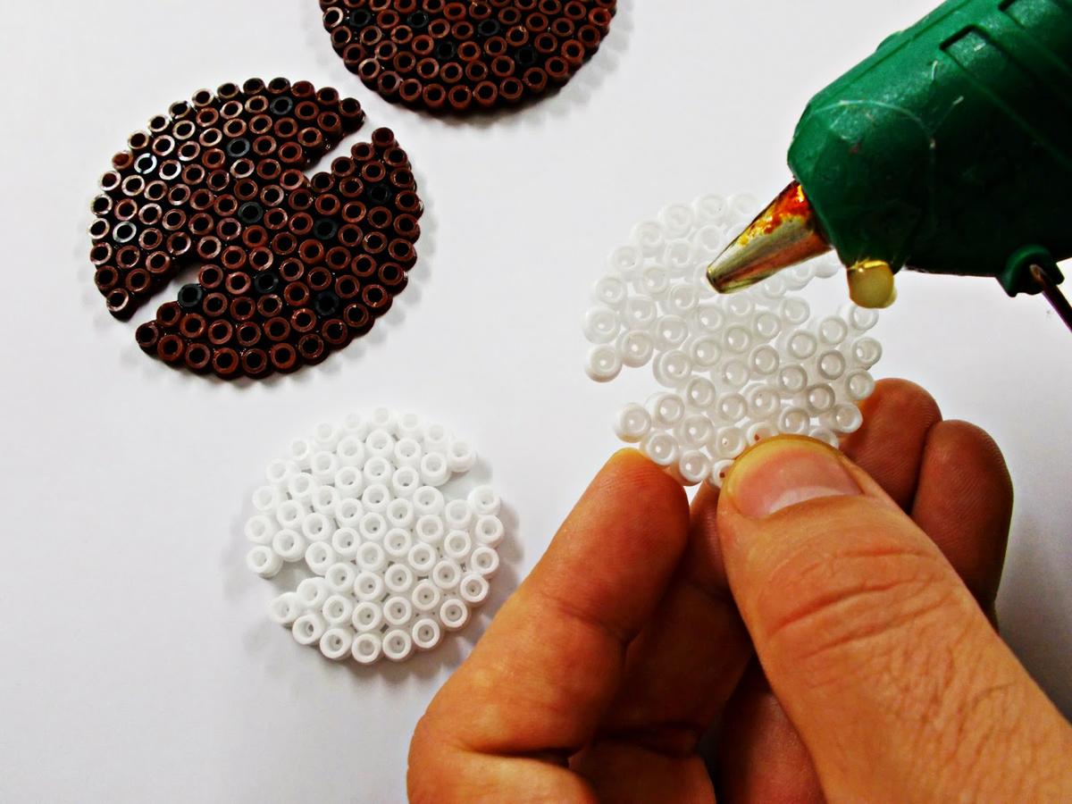 DIY-Hama Beads-ideas-galleta-cookie-guarda auriculares-cables-organizador-7