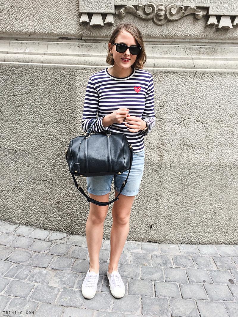 Trini | Play Comme des Garçons striped tshirt