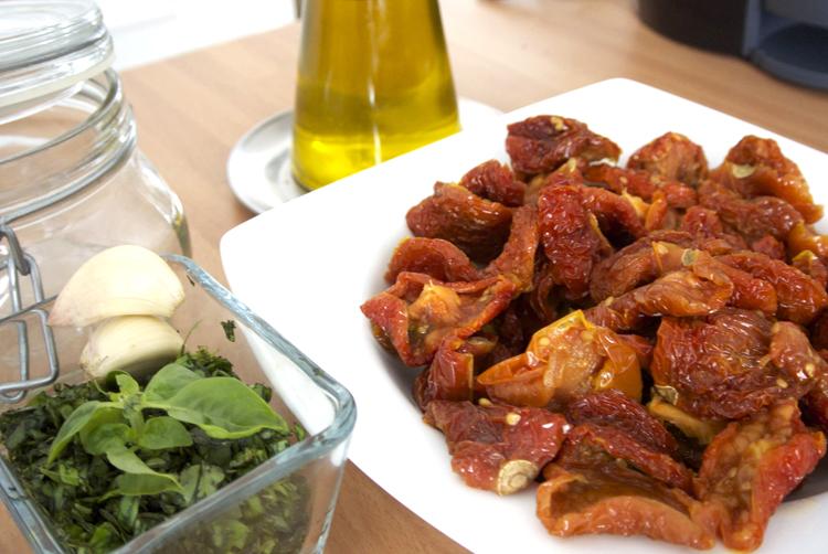 Receta Tomates Secos en aceite