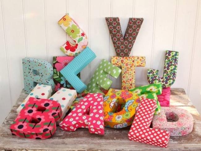 decorar con letras Virginia Esber 12