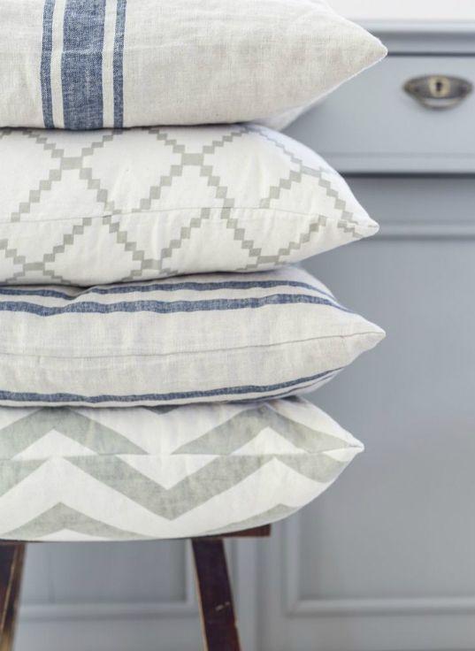 descansar en casa: las texturas