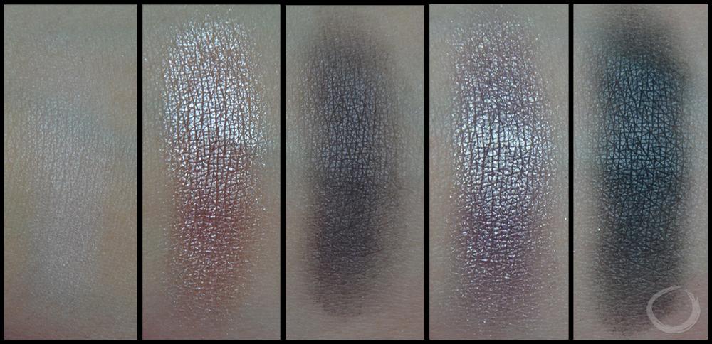Swatches I Heart Makeup - Paleta de sombras Wonder - Passion
